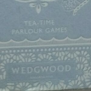 Wedgwood Butterfly Bloom Tea-Time Parlour Games Playing Cards